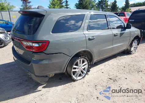 2021 Dodge Durango R/T из США, поврежденный, VIN 1C4SDJCT2MC642006